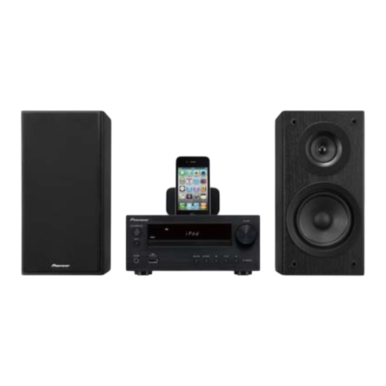 Pioneer X-HM30V-S Mode D'emploi