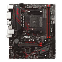 MSI B450M GAMING PLUS Manuel D'utilisateur