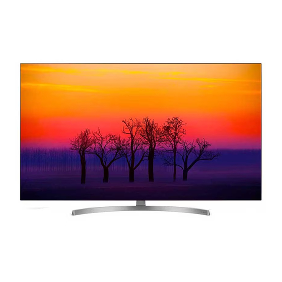 LG OLED65B8 Serie Manuel D'utilisation