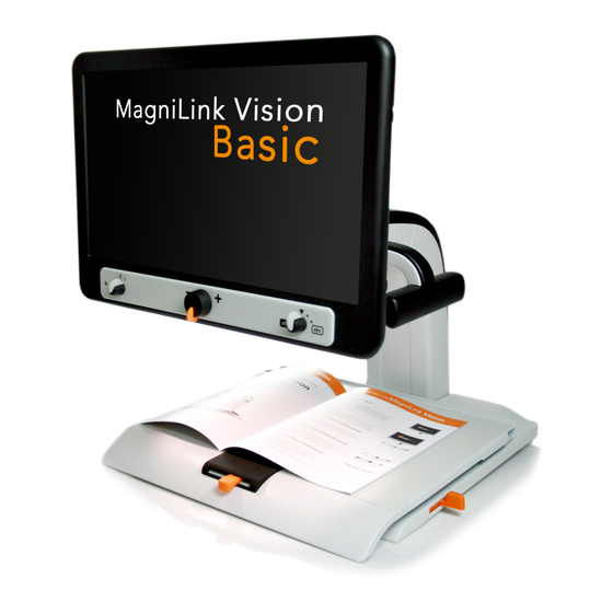 LVI MagniLink Vision BASIC Manuel D'utilisation