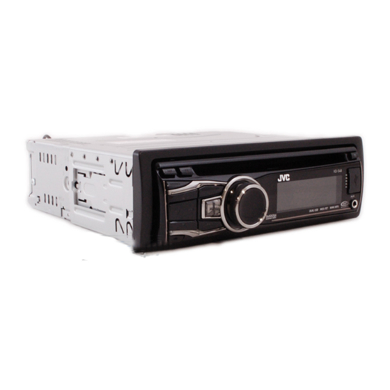 JVC KD-S48 Manuel D'installation/Raccordement