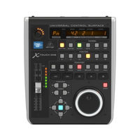 Behringer X-TOUCH ONE Mode D'emploi