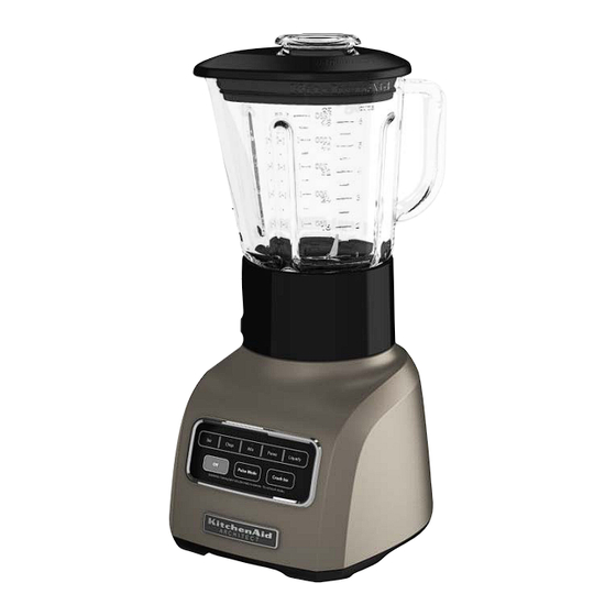 KitchenAid KSB655CA0 Instructions
