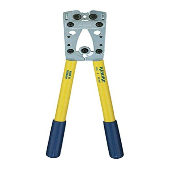 Klauke K 05 Mode D'emploi