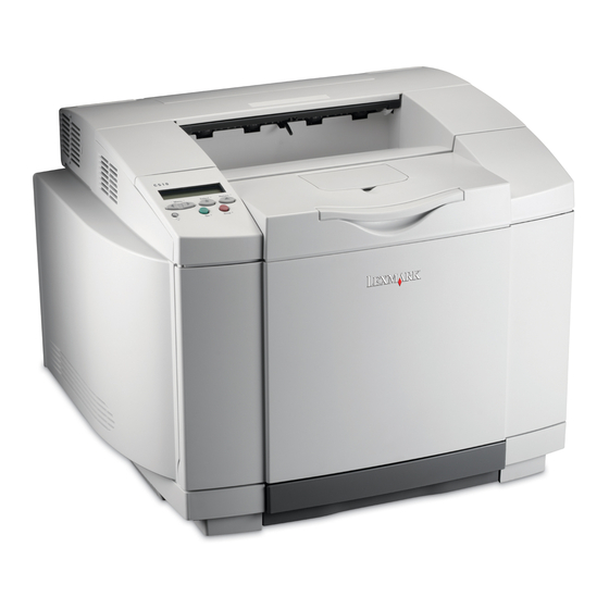 Lexmark C510 Guide D'installation