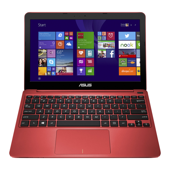 Asus EeeBook X205TA-FD0077TS Manuel Électronique