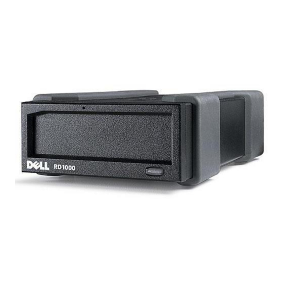Dell PowerVault RD1000 Guide De L'utilisateur
