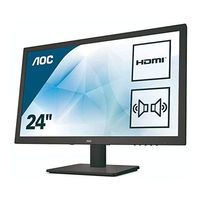 AOC E2475SWQE Manuel D'utilisation