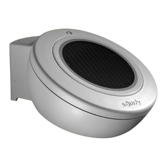 SOMFY Ondeis Notice D'installation