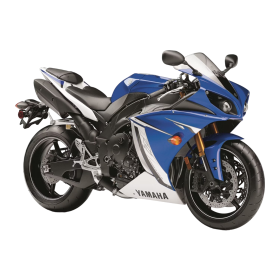 Yamaha YZF-R1 Manuel Du Propriétaire