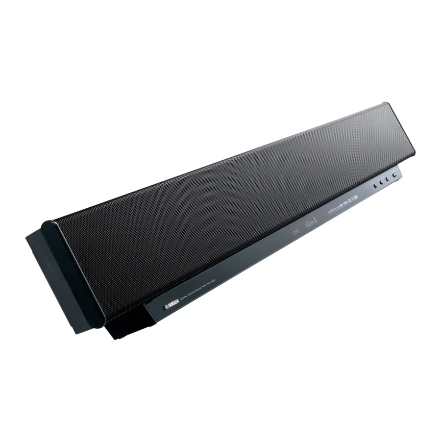 Yamaha YSP-1100 Mode D'emploi