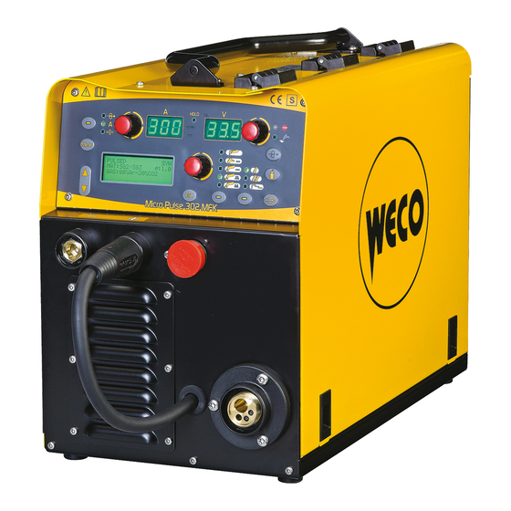 Weco Micro Pulse 302MFK Manuels