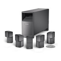 Bose Acoustimass 16 II Série Notice D'utilisation