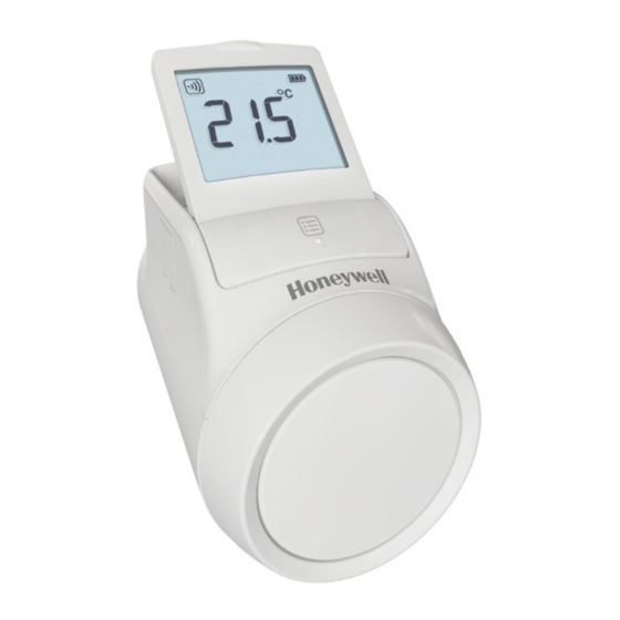 Honeywell HR92WE Manuels