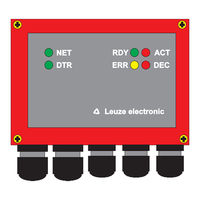 Leuze electronic 500 28090 Manuel D'utilisation