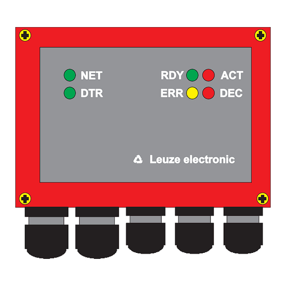 Leuze electronic MA 30 Manuel D'utilisation