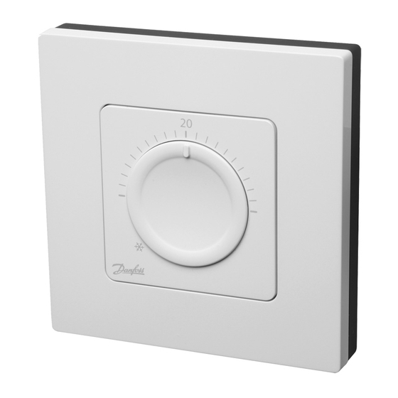 Danfoss Icon Wireless Dial Guide D'installation