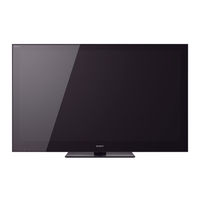 Sony Bravia KDL-46HX90 Série Mode D'emploi