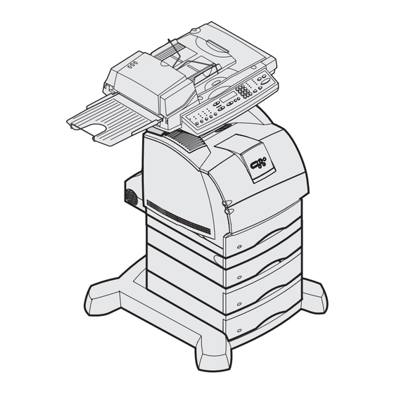 Lexmark 3200 Option MFP Guide D'installation