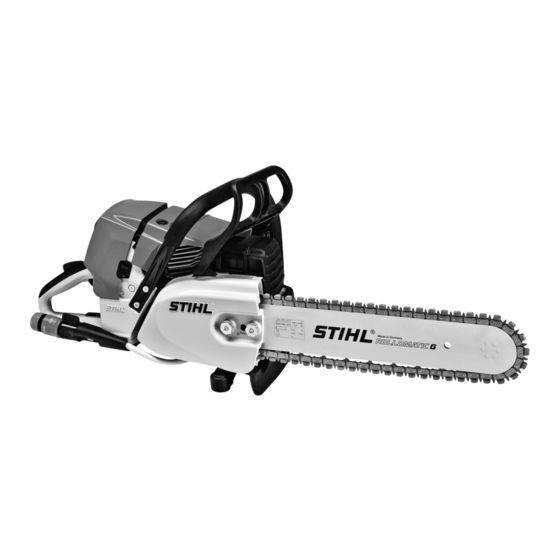 Stihl GS 461 Notice D'emploi