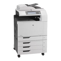 HP Color LaserJet CM6049f MFP Guide De L'utilisateur