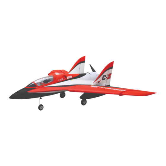 Horizon Hobby Carbon-Z Scimitar Manuel D'utilisation