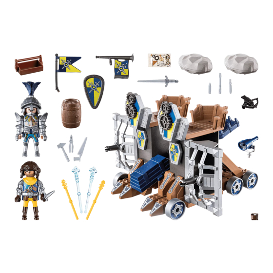 PLAYMOBIL Novelmore Mobile Fortress Instructions De Montage