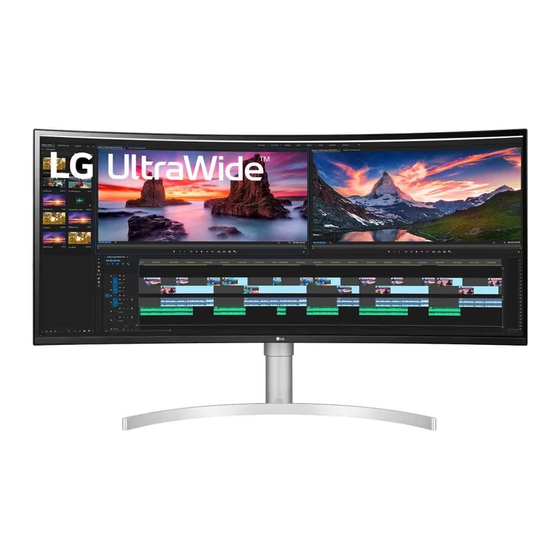 LG UltraWide 38BN95C Mode D'emploi