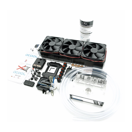 Alphacool Cool Answer Kits Manuels