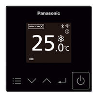 Panasonic PACi NX CZ-RTC6 Instructions D'installation
