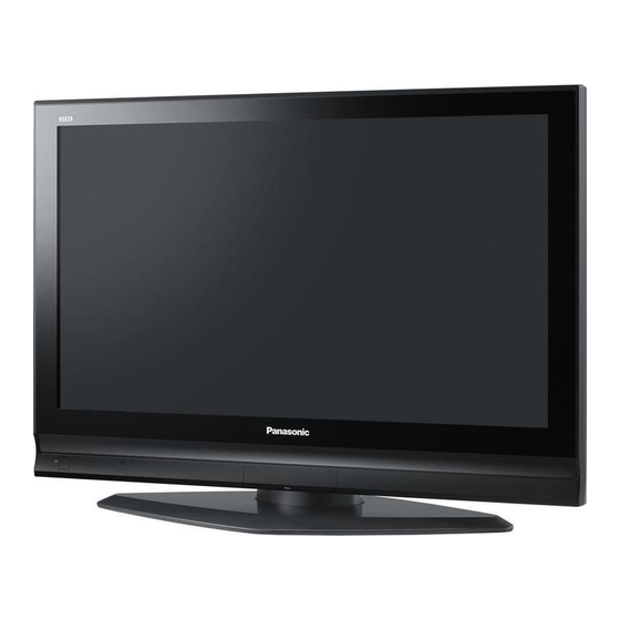 Panasonic VIERA TH-37PV70F Mode D'emploi