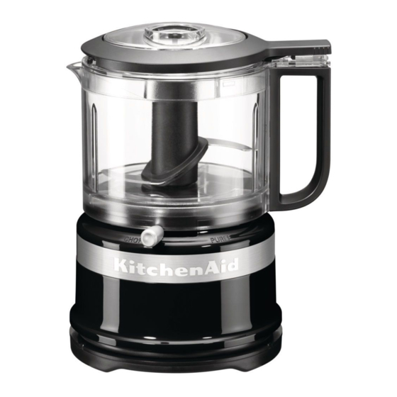 KitchenAid 5KFC3516 Manuel D'utilisation Et D'entretien