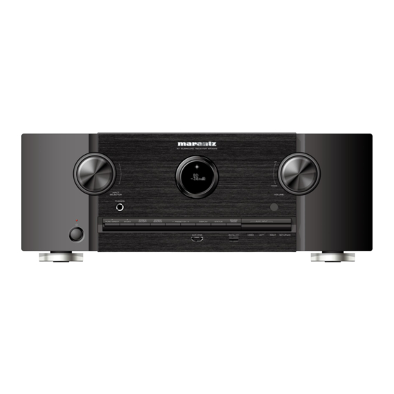 Marantz SR5009 Manuel De L'utilisateur