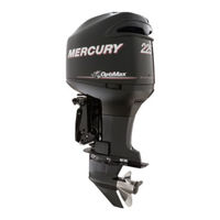 Mercury Marine OptiMax DTS 225 Manuel De Fonctionnement Et D'entretien