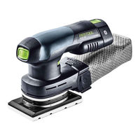Festool RTSC 400 Li Notice D'utilisation D'origine