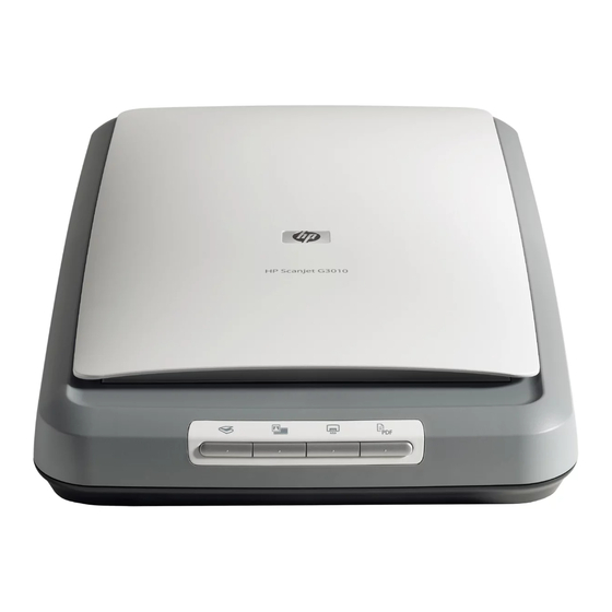 HP Scanjet G3010 Guide D'installation Et D'assistance