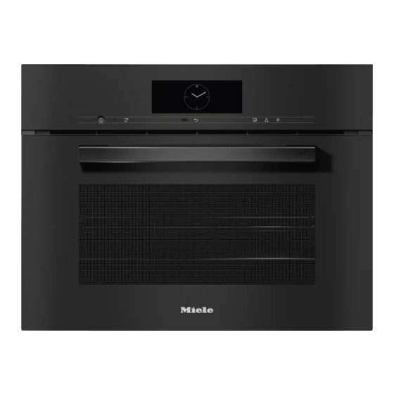 Miele DGC 7845 Mode D'emploi Et Instructions De Montage