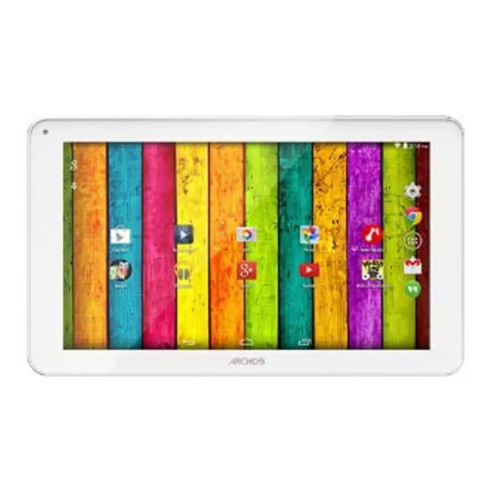 Archos 101b Neon Mode D'emploi