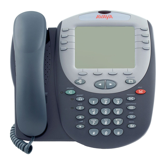 Avaya IP Office 5420 Manuel De Référence Rapide