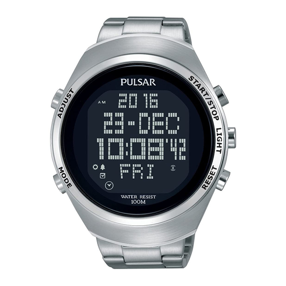 Pulsar W860 Mode D'emploi