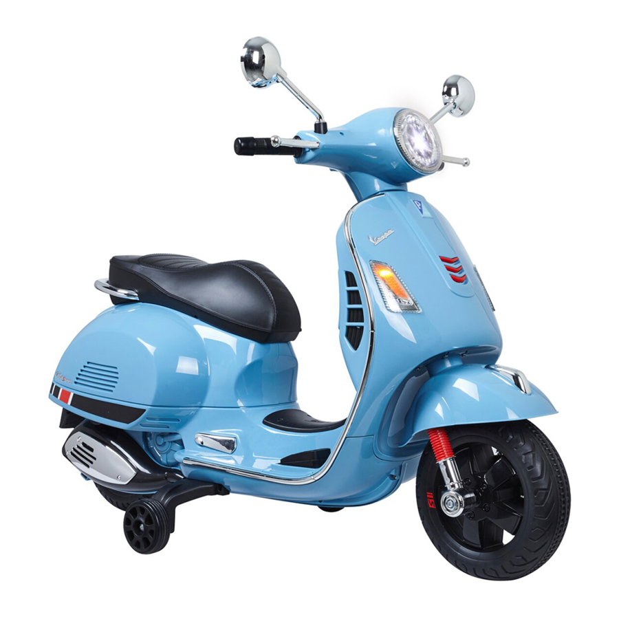 Jamara Vespa GTS 125 Manuels