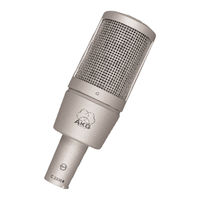 AKG C 2000 B Mode D'emploi