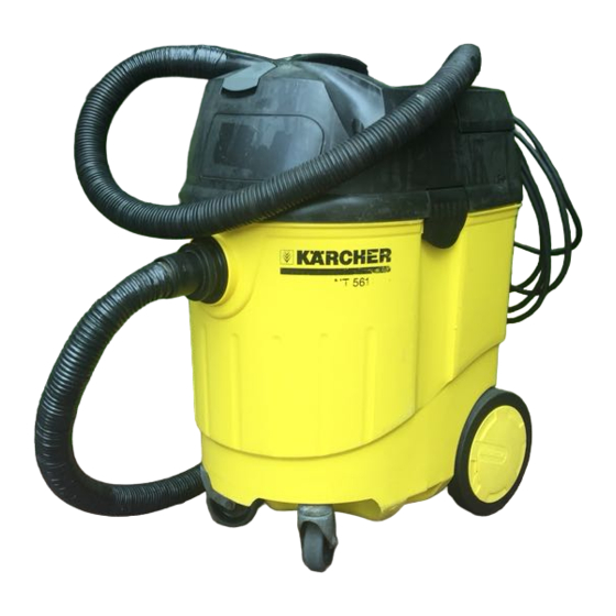 Kärcher NT 561 Eco Mode D'emploi