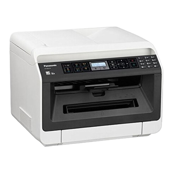 Panasonic KX-MB2100 Serie Mode D'emploi
