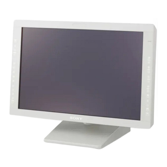 Sony LMD-2451MD Mode D'emploi