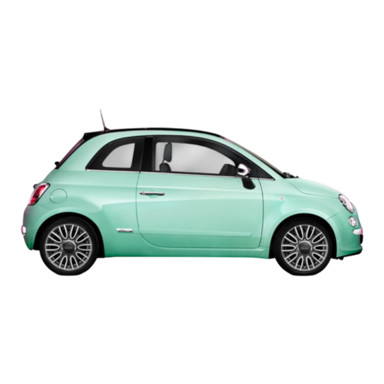 Fiat 500 Hybrid 2020 Notice D'entretien