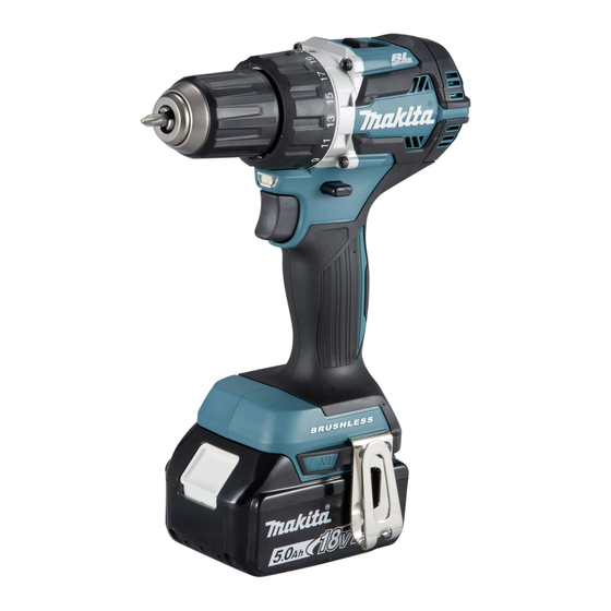 Makita DDF484RTJ Manuel D'instructions