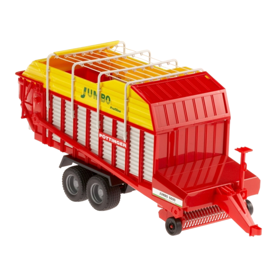 Pottinger JUMBO 6000 Profiline Notice D'utilisation