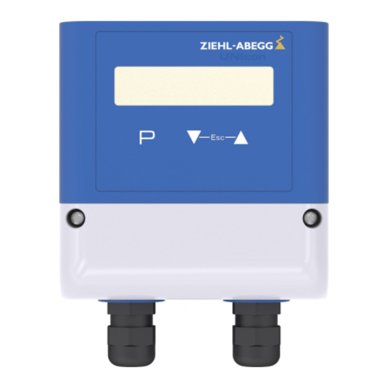 ZIEHL-ABEGG UNIcon CTG-150AV Notice D'utilisation