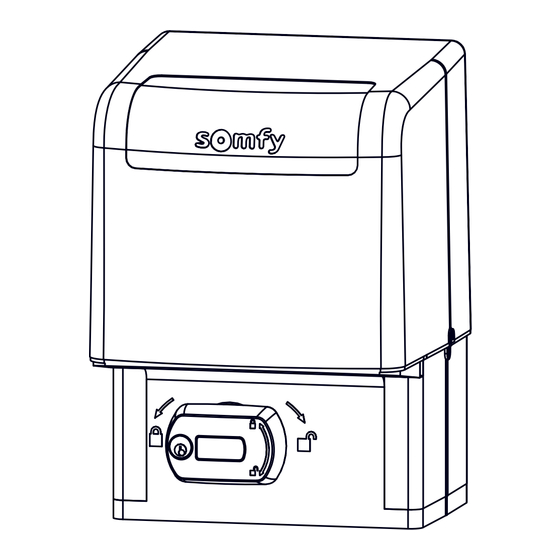 SOMFY ELIXO 2000 230V RTS Manuel D'utilisation